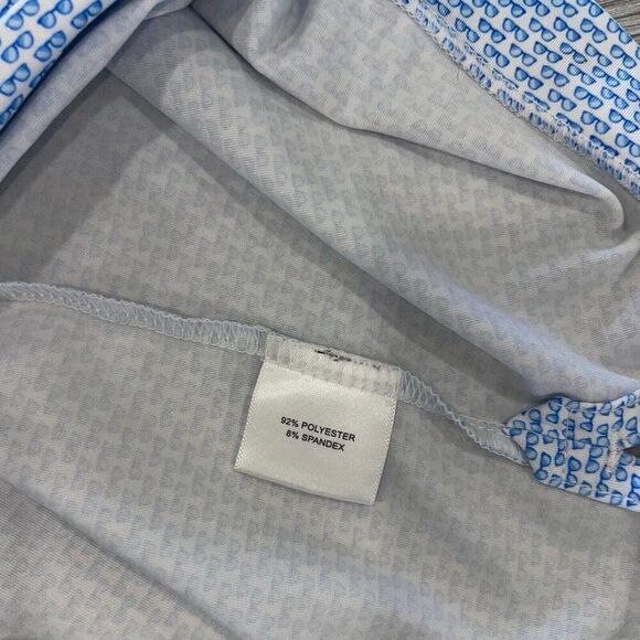 Peter Millar Polo Shirt Mens XXL Summer Comfort Cocktail Performance Golf Casual - Picture 7 of 11